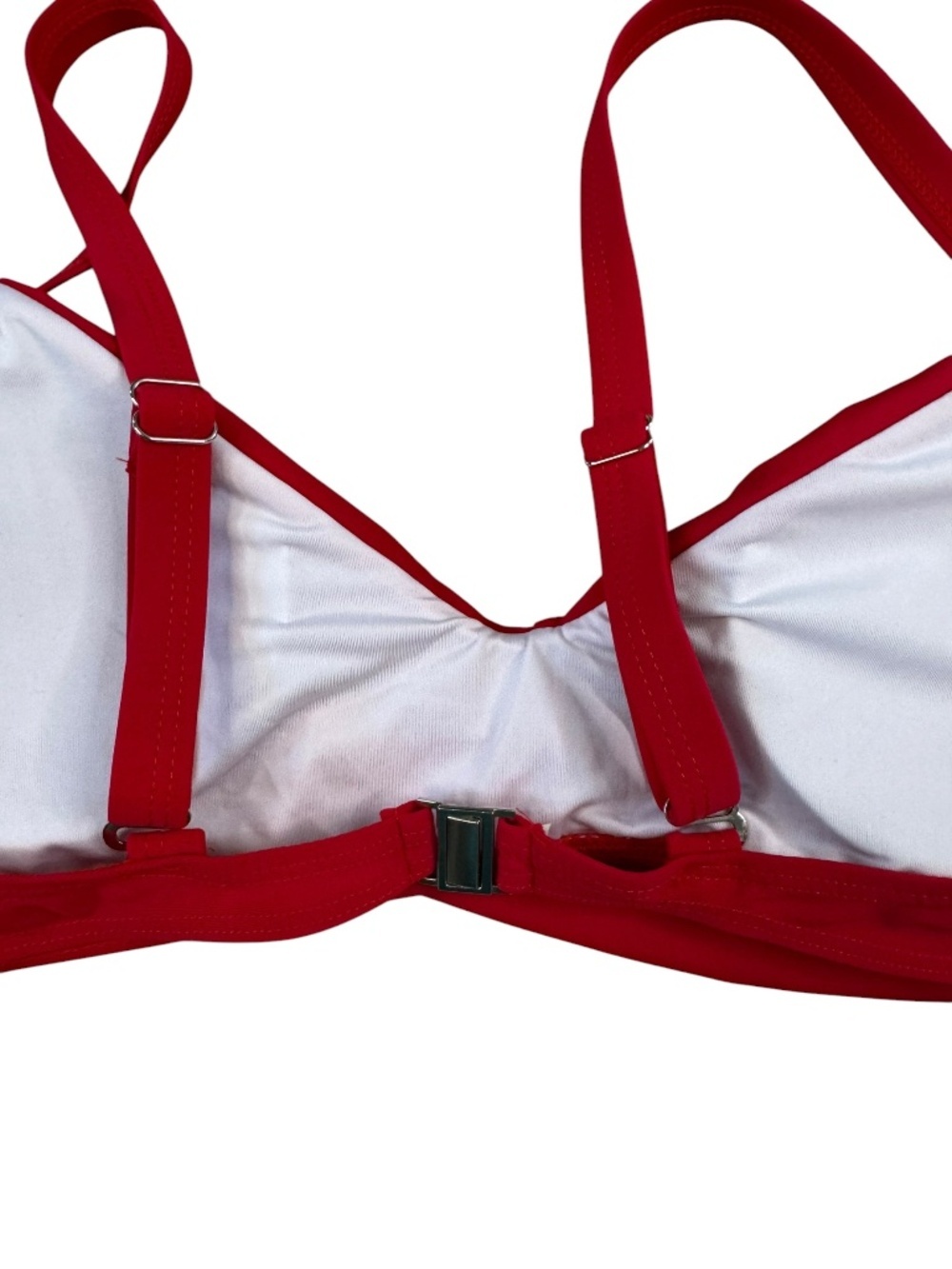 Red High Waisted Bikini Size Large - Picture 9 of 14